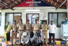 दापोली-मंडणगडमध्ये 2 कोटी 22 लाखांचे चरस जप्त; तिघांना अटक