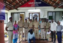 केळशी किनारा येथे चार लाखाचा चरस साठा जप्त