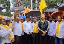 ओबीसी आरक्षण बचावासाठी हजारो कुणबी बांधव रस्त्यावर