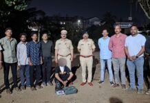 रत्नागिरी शहर पोलिसांकडून ३०० ग्रॅम गांजा जप्त