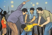 किरकोळ वादातून तरुणावर लोखंडी शस्त्राने हल्ला