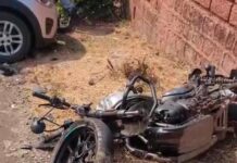 शीळ येथे कार-दुचाकी अपघातात दुचाकीस्वार गंभीर जखमी