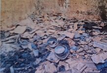 देवाचे गोठणे येथे शॉर्टसर्किटमुळे लागलेल्या आगीत घर जळून खाक