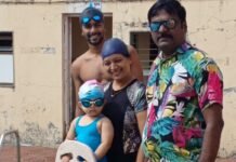 अवघ्या पावणेदोन वर्षांची जलतरणपटू वेदा सरफरेची इंडियन बुक ऑफ रेकॉर्डमध्ये नोंद