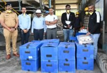 रत्नागिरी पोलीस दलाची मोठी कारवाई; पुणे येथे १८१ किलो अंमली पदार्थांचा नाश