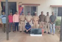 नाणार येथे घरफोडीतील संशयिताला अटक