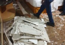 हॉटेलच्या रूमचे छत कोसळून मुंबईतील पर्यटक कुटुंब जखमी