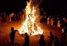 जिल्ह्यात आज होणार 3786 होलिका दहन