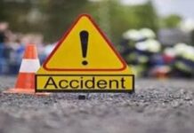 रिक्षासमोर अचानक बैल आल्याने रिक्षा उलटली; दोन जण जखमी