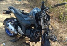 पाटगाव येथे दुचाकीची ट्रॅव्हल्सला धडक; स्वार गंभीर जखमी