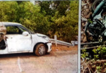 दोन भीषण अपघातात एकाचा मृत्यू, महिला डॉक्टर गंभीर जखमी