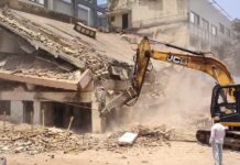 रत्नागिरी नगर परिषदेची जुनी इमारत अखेर जमीनदोस्त