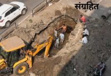 रत्नागिरी शहरातील जलवाहिनी ठरतेय डोकेदुखी