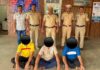 १७ दिवसांपासून फरार असलेल्या तिघांना बेड्या