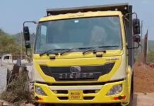 डंपरचा वीज वाहिनीला स्पर्श; चालकाचा जागीच मृत्यू