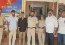 अपघात करून पळालेल्या कंटेनर चालकाला पकडले