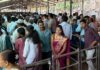 गणपतीपुळेत अंगारकी चतुर्थीनिमित्त भाविकांचा जनसागर