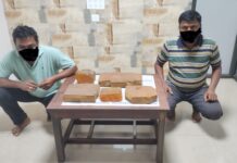खेड रेल्वे स्थानकाजवळ साडेदहा किलो व्हेल माशाची उलटी जप्त