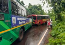 शिळ-पवारवाडी एसटी बस अपघात; चालकाविरुद्ध गुन्हा