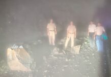 अनुस्कुरा घाटात मध्यरात्री दरड कोसळली