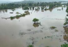 जगबुडी नदीने धोक्याची पातळी ओलांडली