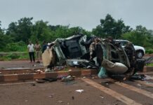 चारजणांच्या मृत्यूप्रकरणी क्रेटा कारचालकासह डंपर चालकावर गुन्हा