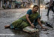 साफसफाई करताना विजेचा शॉक लागून महिलेचा मृत्यू
