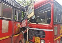 रत्नागिरी-पावस मार्गावर तीन वाहनांचा भीषण अपघात; २२ प्रवासी जखमी
