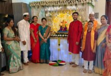 वाजत-गाजत घरोघरी गणरायाचे आगमन; जिल्हाभरात गणेशोत्सवाचा उत्साह