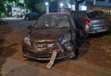 रत्नागिरीत मध्यरात्री चारचाकी चालकाचा थरार