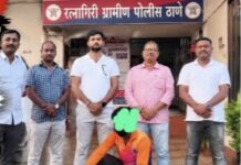 रत्नागिरीतून डंपर चोरी करून तीन वर्षे पोलिसांना चकवा देणारा चोरटा जेरबंद