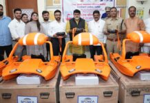 आपत्कालीन बचावासाठी ५ हायटेक ‘रोबोटिक वॉटर क्राफ्ट’ पोलीस दलात दाखल